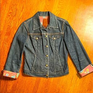 Y2K Lucky Brand Denim Blue Jean Jacket